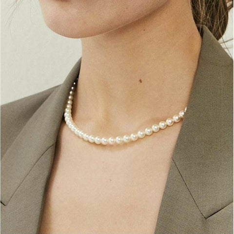 Pearl Choker Necklace