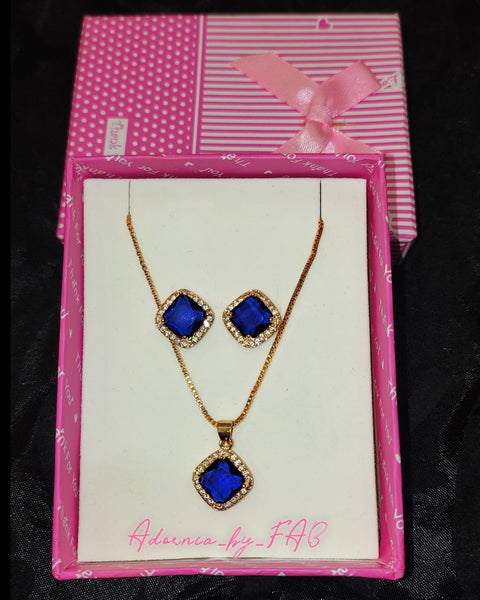 Zirconia Stone, 316L Stainless Steel Studs with Pendent